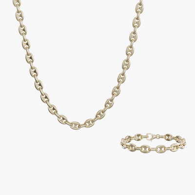 Adroit Small Single-Row Gold Half Set
